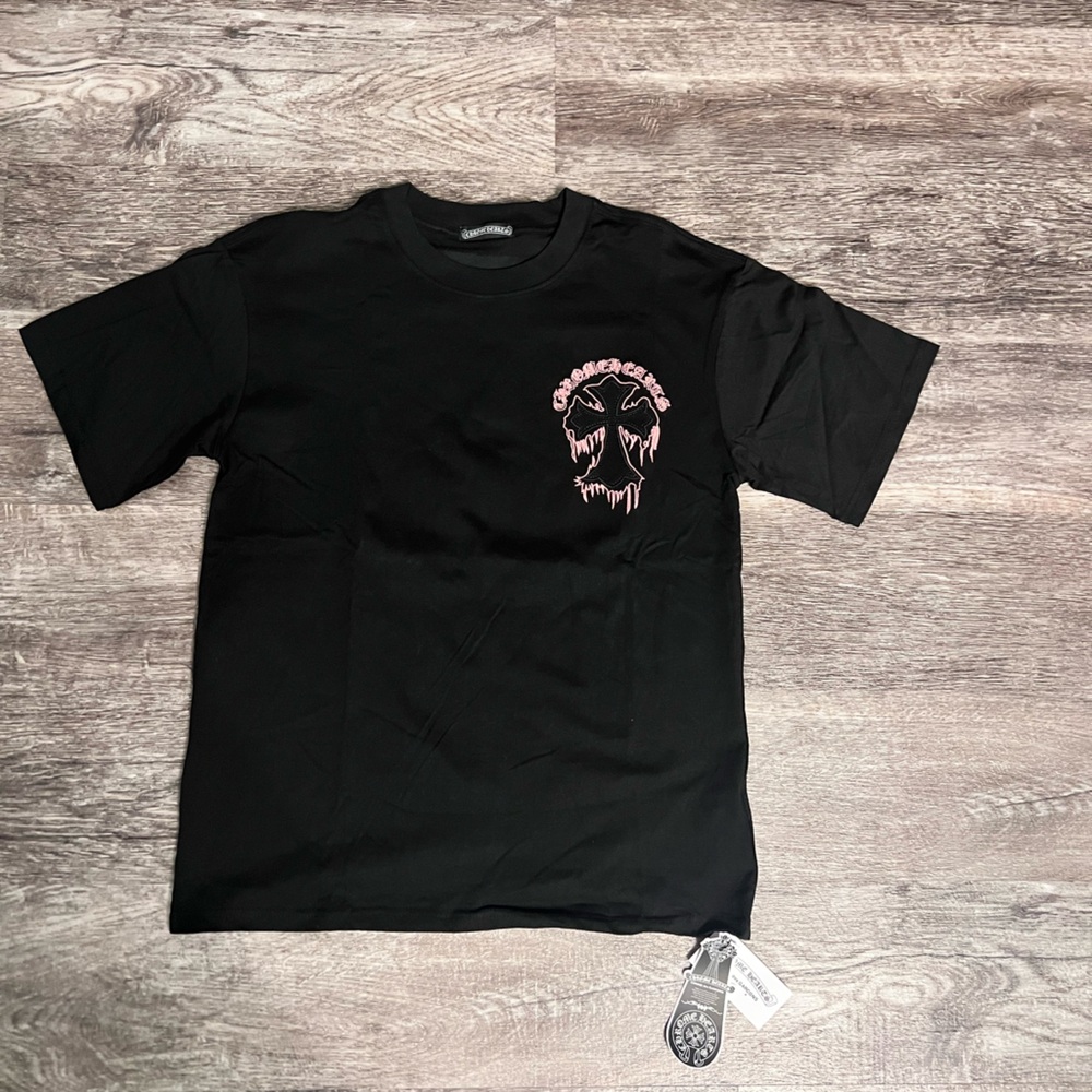 Chrome Heats Large Tee Peach 🧵Stitched ** New w/tags**